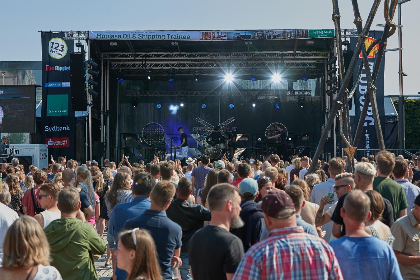Koncert på rådhuspladsen