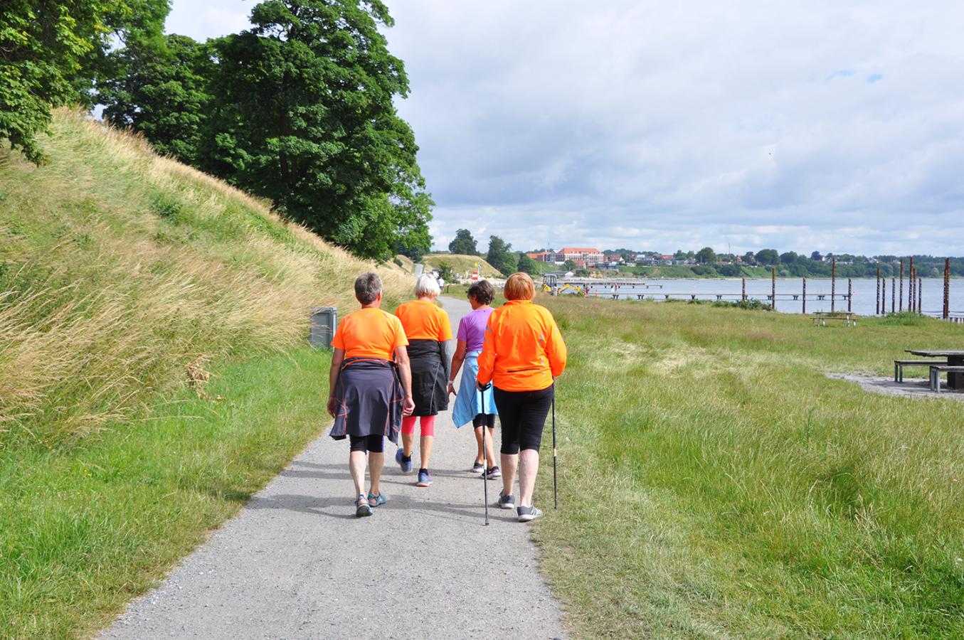 Vandretur på Strandstien