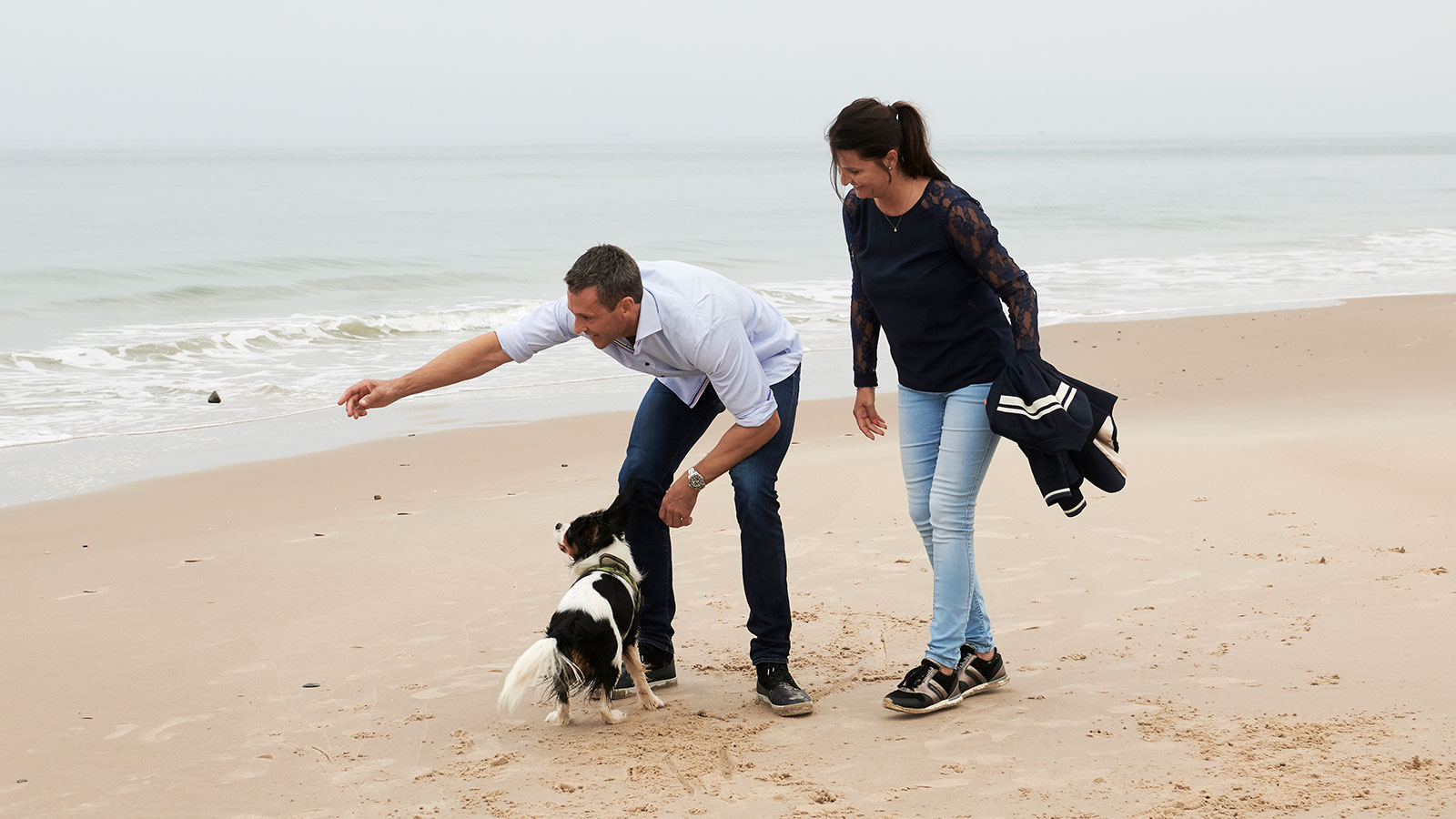 Ferie med hund på stranden
