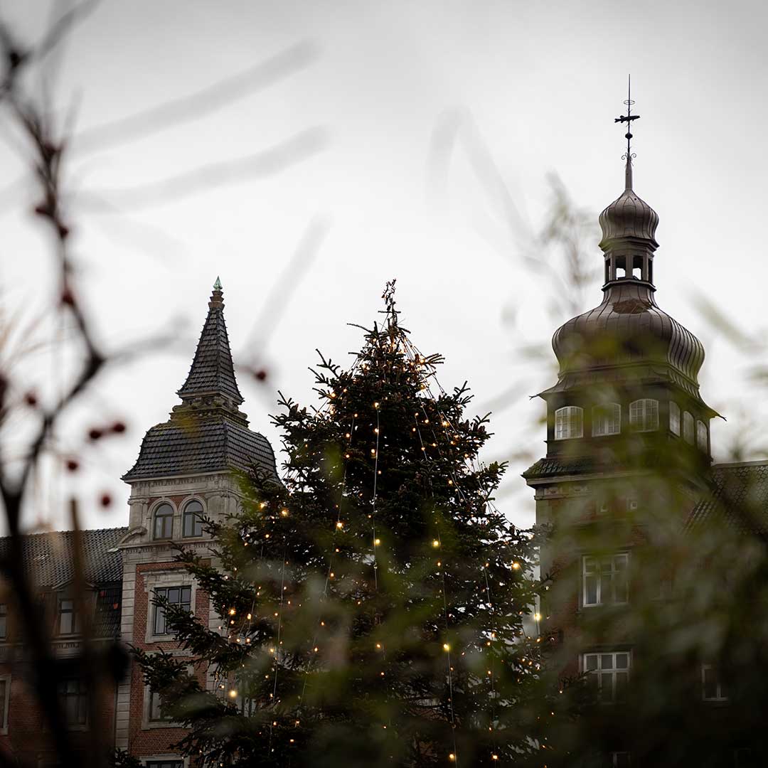 Julelys i Fredericias gader