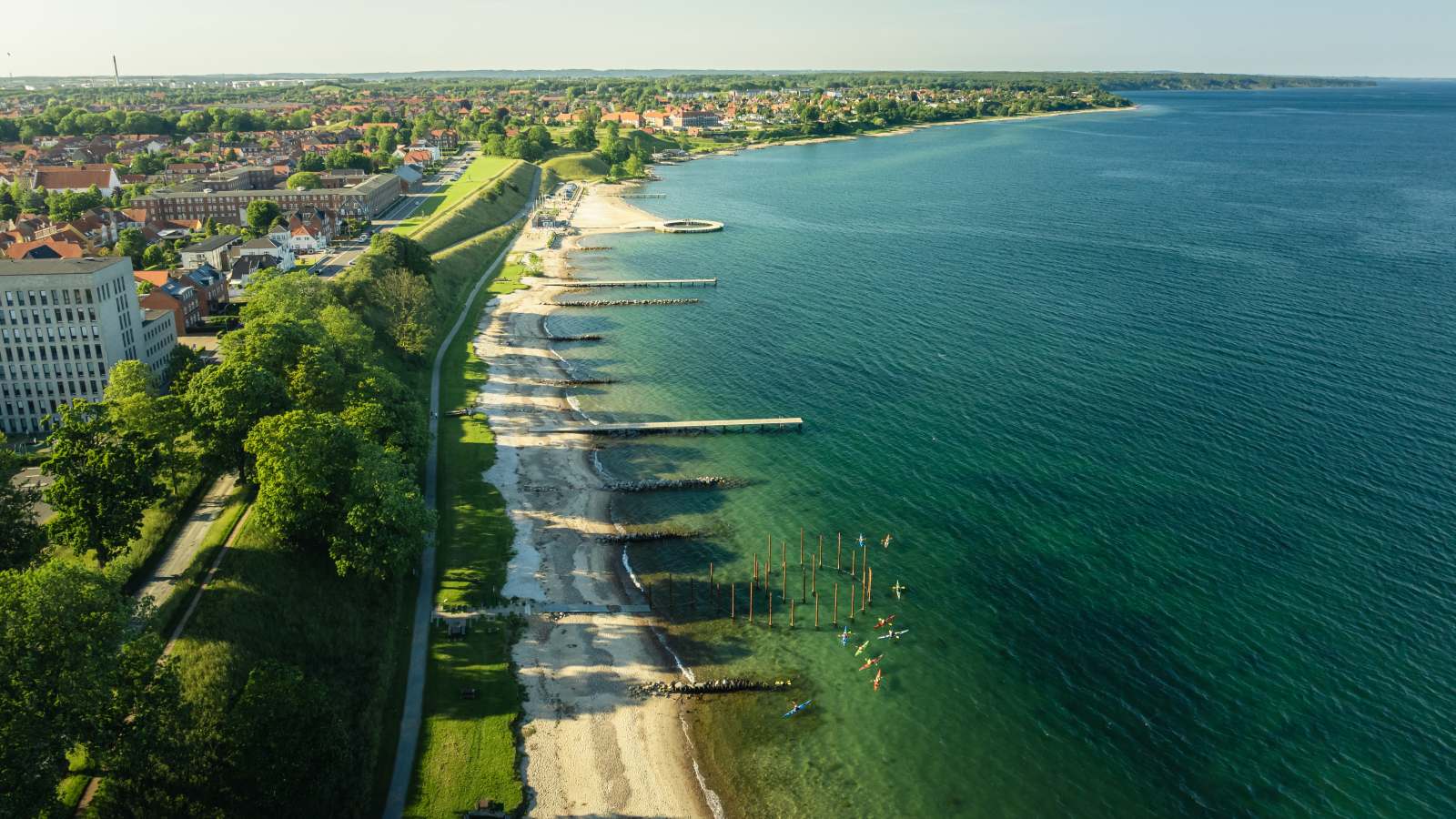 Østerstrand i Fredericia