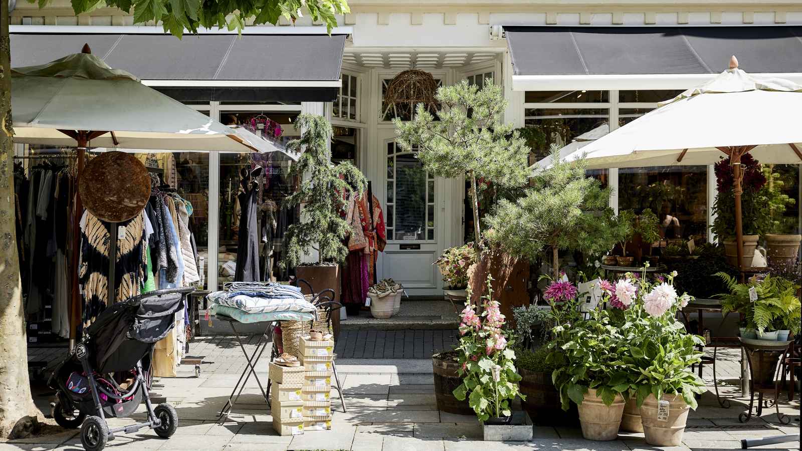 Butikker i Fredericias gågader