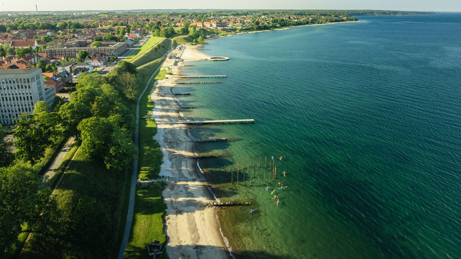 Østerstrand Beach in Fredericia