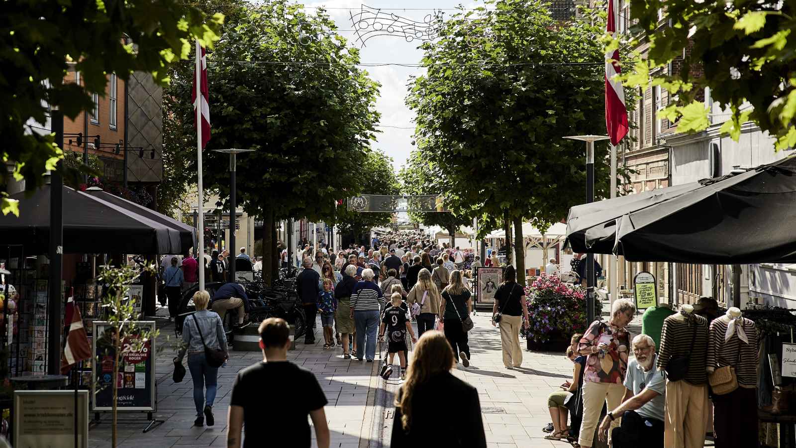 Gågade i Fredericia