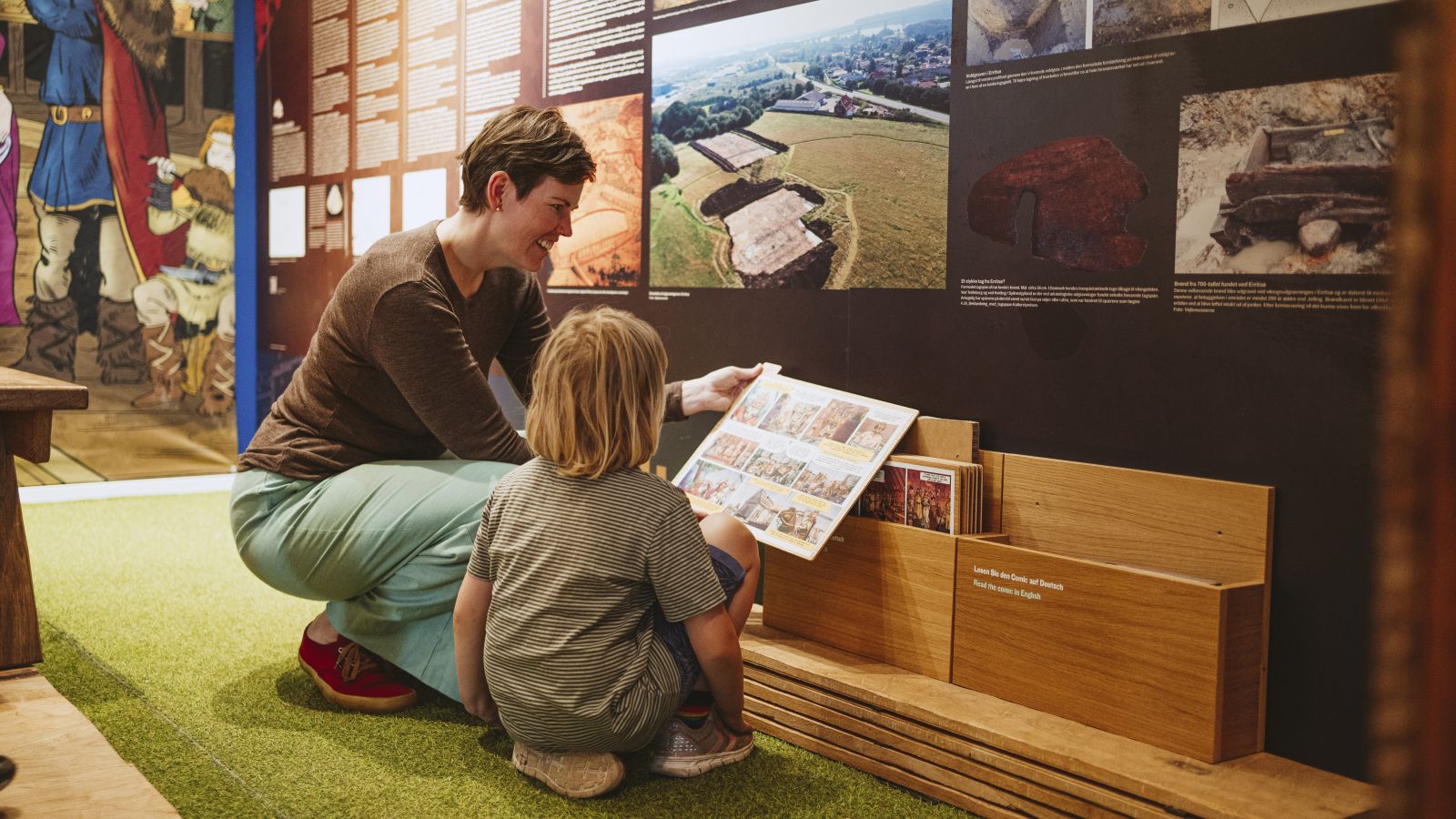 Vikingeudstillingen KONGESPOR på Fredericia Bibliotek