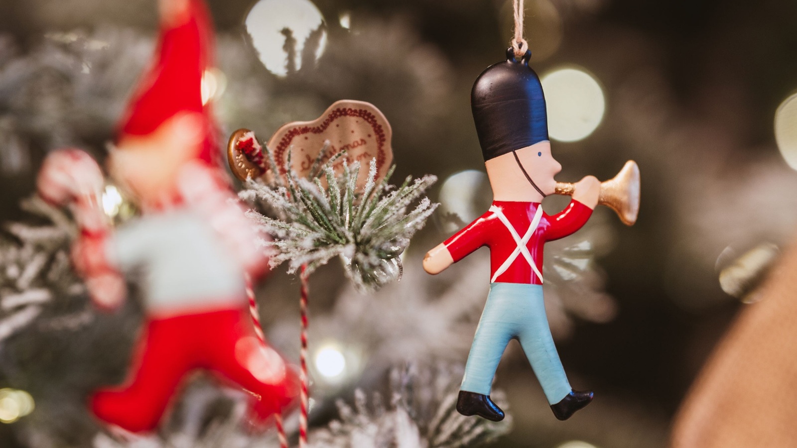 Julepynt og juleudsmykning til jul i den gamle fæstningsby Fredericia