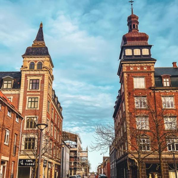 Tårnene på Axeltorv i Fredericia