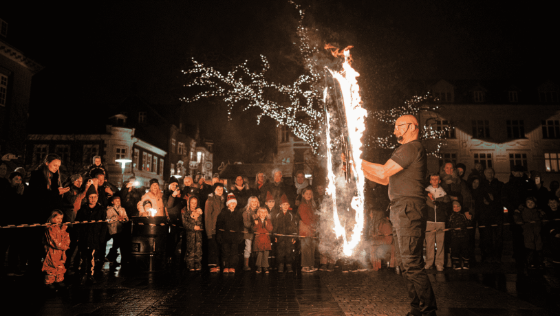 Oplev ildshow til Jul i Fredericia