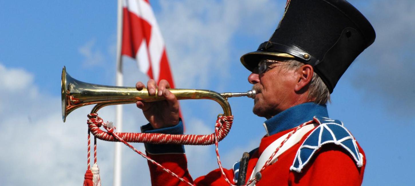 Soldat med trompet i Fredericia