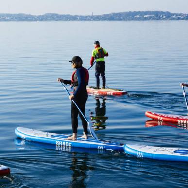 Stand up paddling i Lillebælt