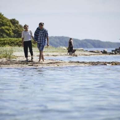 Skærbæk Strandpark ved Lillebælt