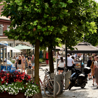 Fredericia bymidte og historiske gader