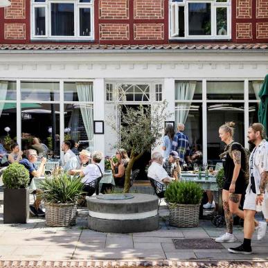 Fredericia byliv i midtbyen