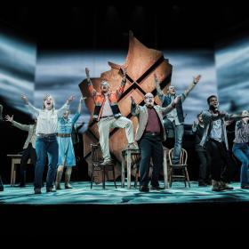 Fra Come from away musicalen i Fredericia