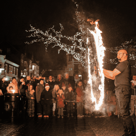 Oplev ildshow til Jul i Fredericia